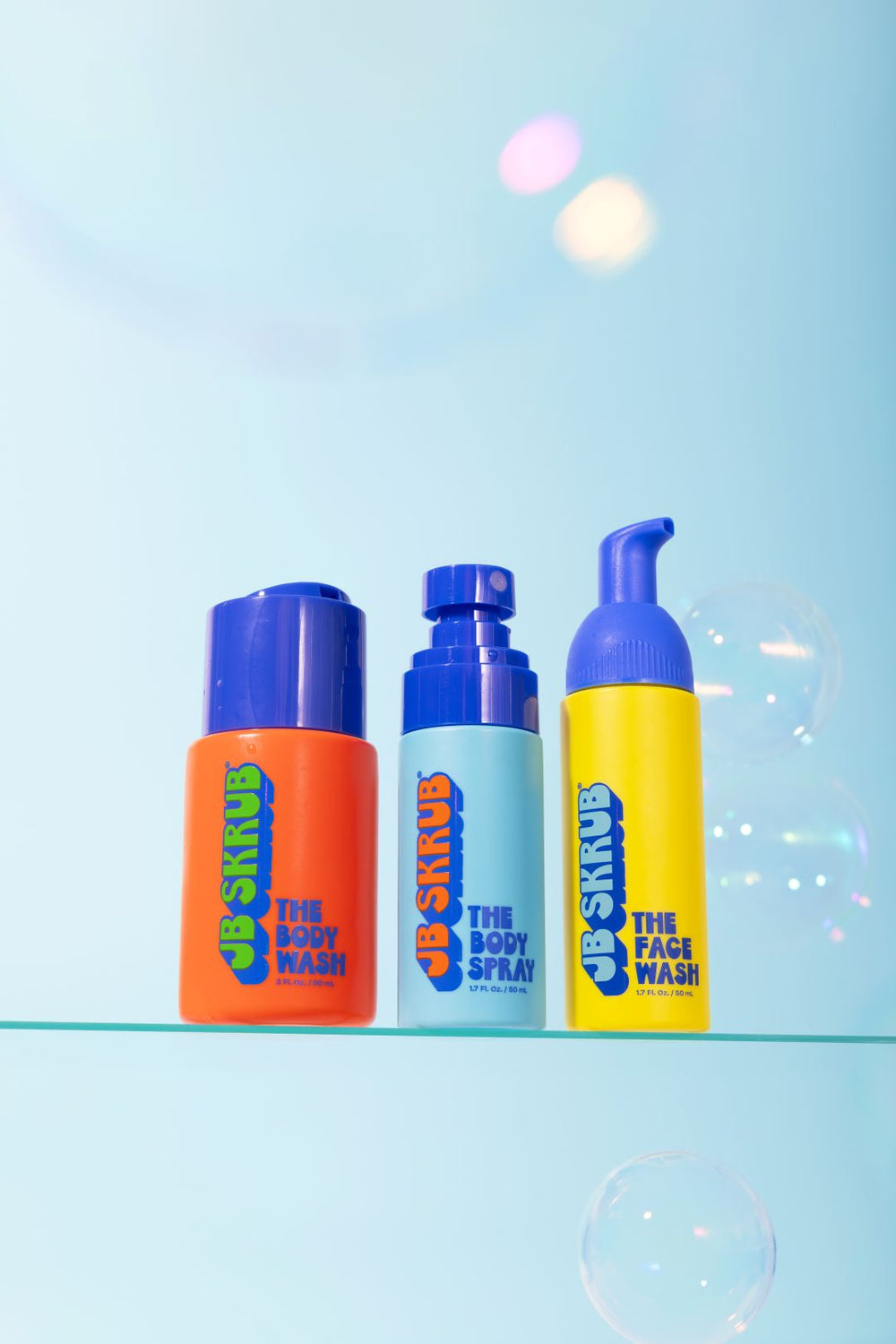 JB SKRUB Teen Travel Size Face & Body Gift Set