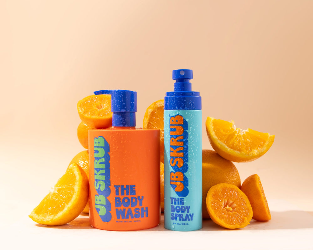 JB SKRUB Body Wash & Body Spray for Teens