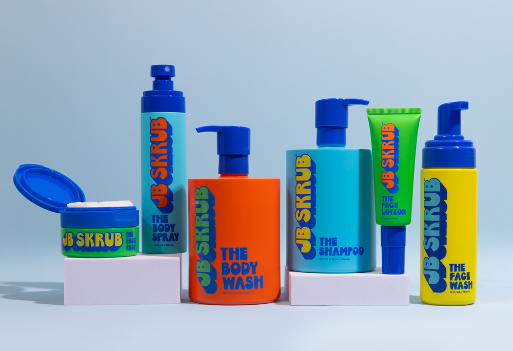 JB SKRUB Teen Skincare and Bodycare Range